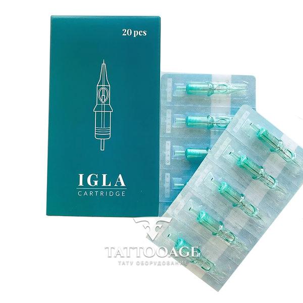 IGLA LT ЕДИНИЧКА 0,30 ММ (1001 RLLT) ЗЕЛЁНЫЕ