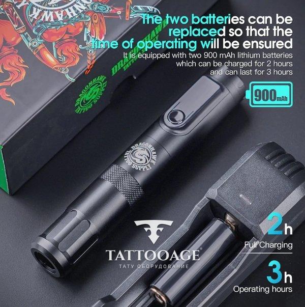 Dragonhawk X4 Pen Wireless Green WQ-025-2