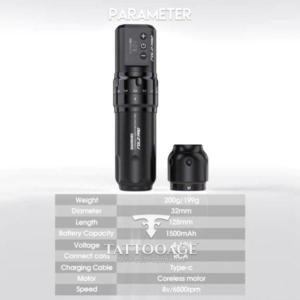 Dragonhawk Mast Fold Pro Black WQP-032