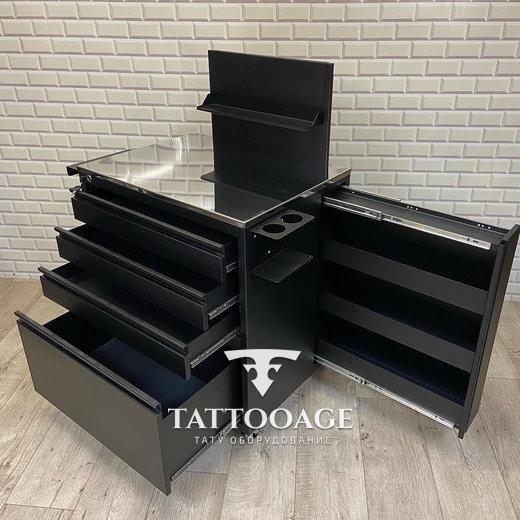 Стол станция с ящиками